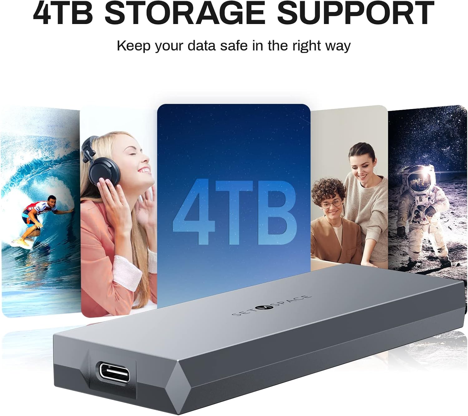 6 Gbps SATA Enclosure and 10 Gbps NVME Enclosure