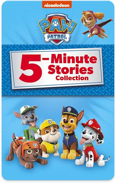 Yoto PAW Patrol: 5 Minute Stories  Kids Audiobook Story Cards for Use Player & Yoto Mini Story Box Speaker, Fun Short Daytime & Bedtime Stories, Educational Gift for Children Ages 3+