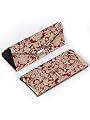 Kalankit Vegan Leather Spectacle Case | Foldable Sunglass Cover for Women & Men | Lightweight Eyeglass Holder | Stylish 