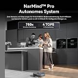 NARWAL Freo Z10 Ultra Saugroboter mit Wischfunktion, 18.000 Pa Saugleistung, Dynamische Moppausdehnung, Tangle-Free System, Intelligente Nass-Trocken-Reinigung, All-in-One-Basisstation Grau z20 - 9