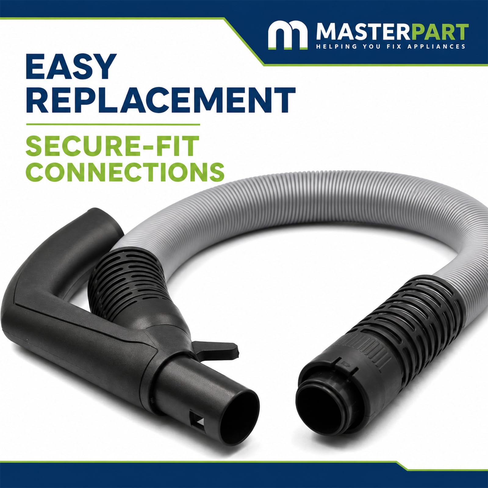 Masterpart Tubo flessibile di ricambio per aspirapolvere Miele S7, U1, compatibile con tutti i modelli Miele Upright S7000 e U1