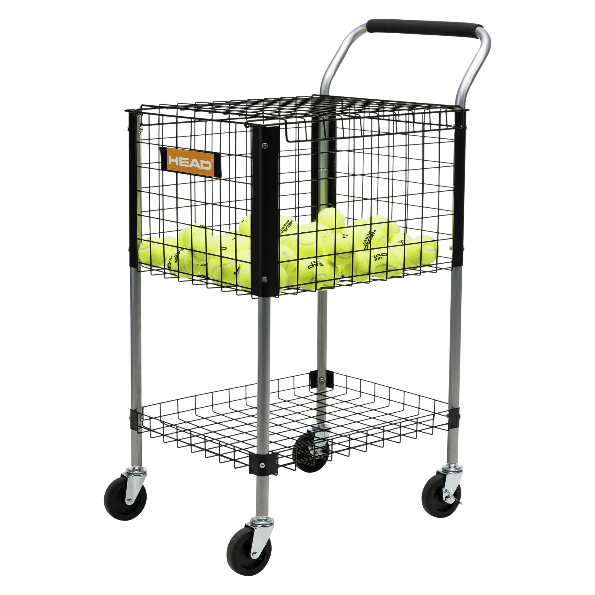 HEAD Trainerbedarf Ballwagen Tennis Ballwagen Schwarz