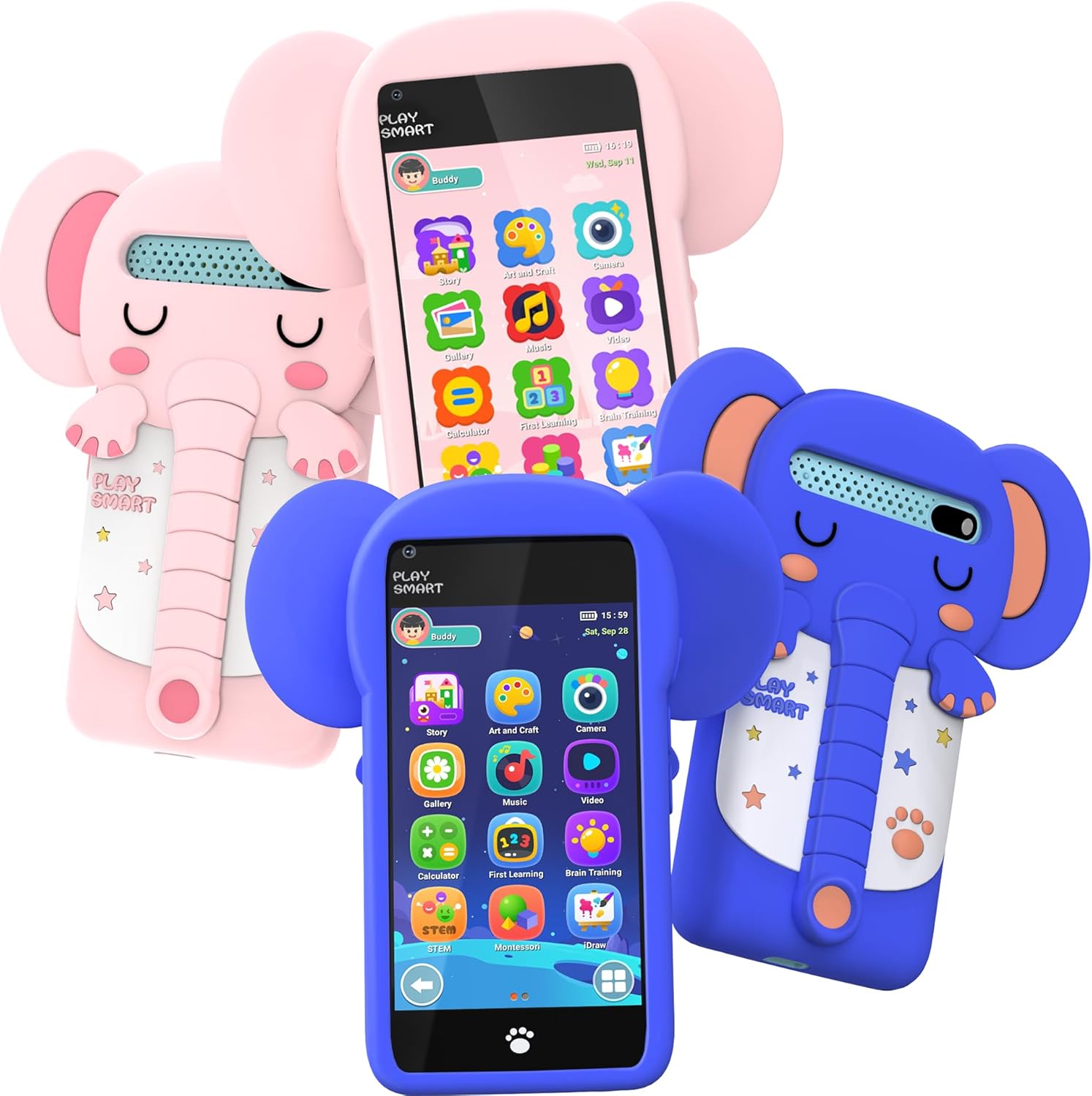 Amazon.com: MOMILLA Kids Toys Phone, 3.97" Touchscreen Smart Phone for ...