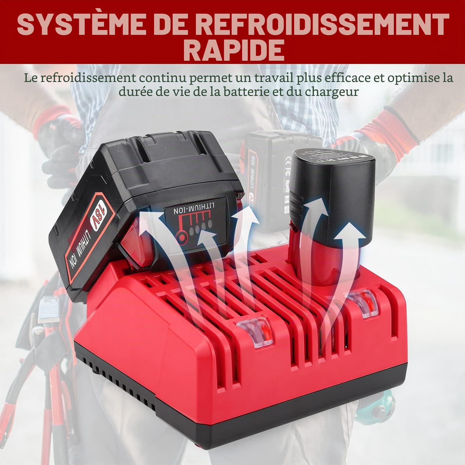 Chargeur de Remplacement 12-18V Milwaukee N-18-18C MIL-N-18-CH01 | N-18-18C MIL-N-18-CH01 48-59-1812 N14