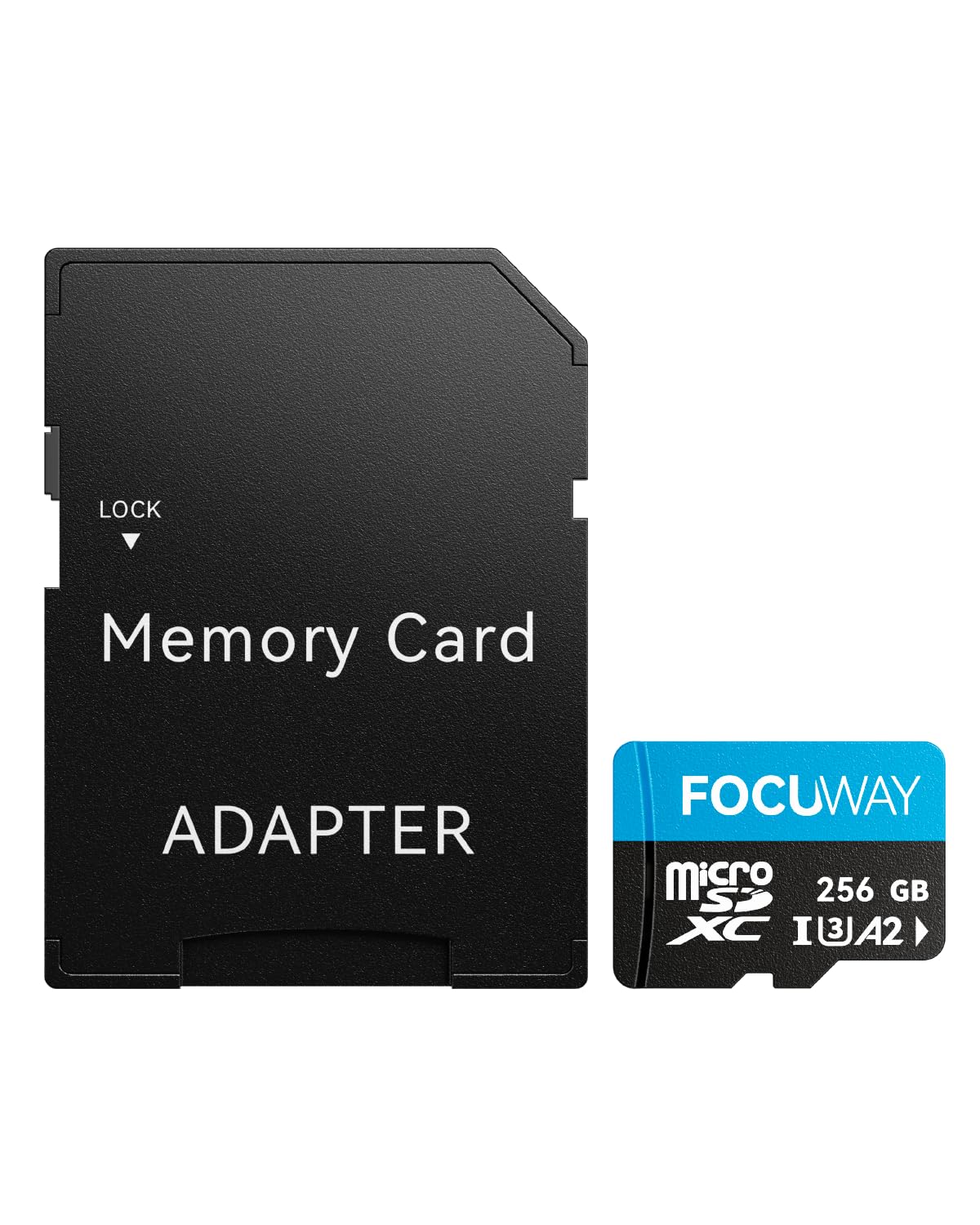 Amazon.com: FOCUWAY 256GB microSDXC UHS-I, C10, U3, A2, 4K UHD