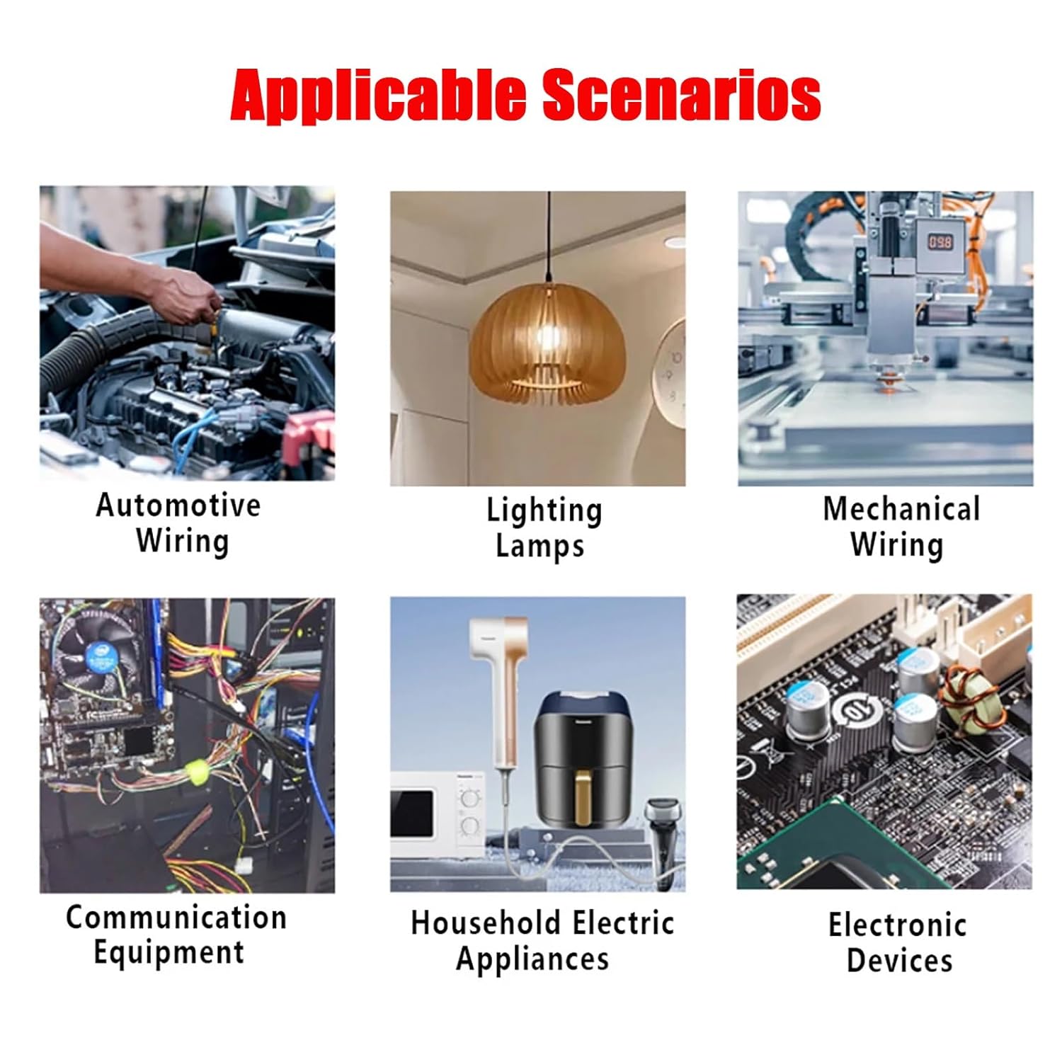 26-8 Gauge Wire 25~100FT UL Wire – FEP High Temperature Electronic Cable 200℃ Teflon Insulation 600V Tinned Copper Conductor, for Household Wiring, Engineering, Industrial Use(50ft,14AWG)