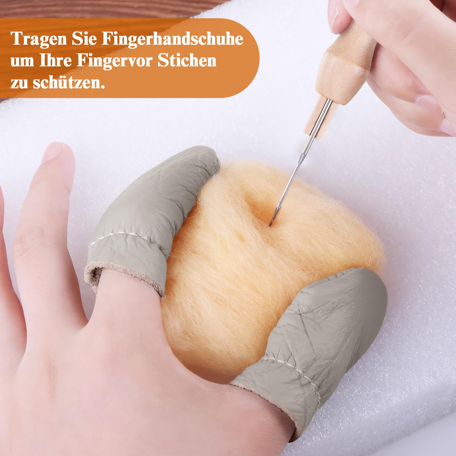 tlidfgeo Felting Needle Set, Felting Wool Needles, Felting Needles for Dry Felting with Needles in 3 Sizes - Image 4