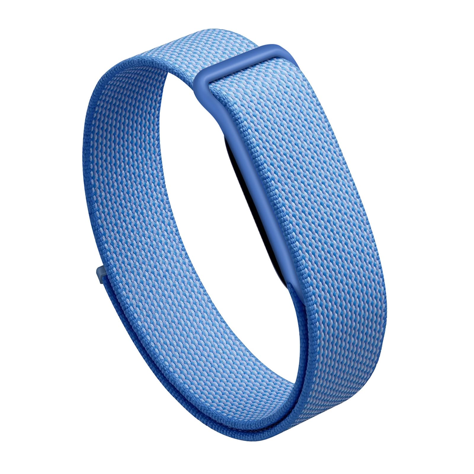 Nylon Band for Fitbit Air | Adjustable Woven Nylon Strap Bands | Replacement Breathable Sport Straps | Anti-Sweat Armband Wristband For Screenless Fitness Tracker (1, Light blue)