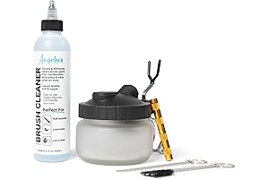 Premium Airbrush and Brush Cleaner with Cleaning Tool Kit