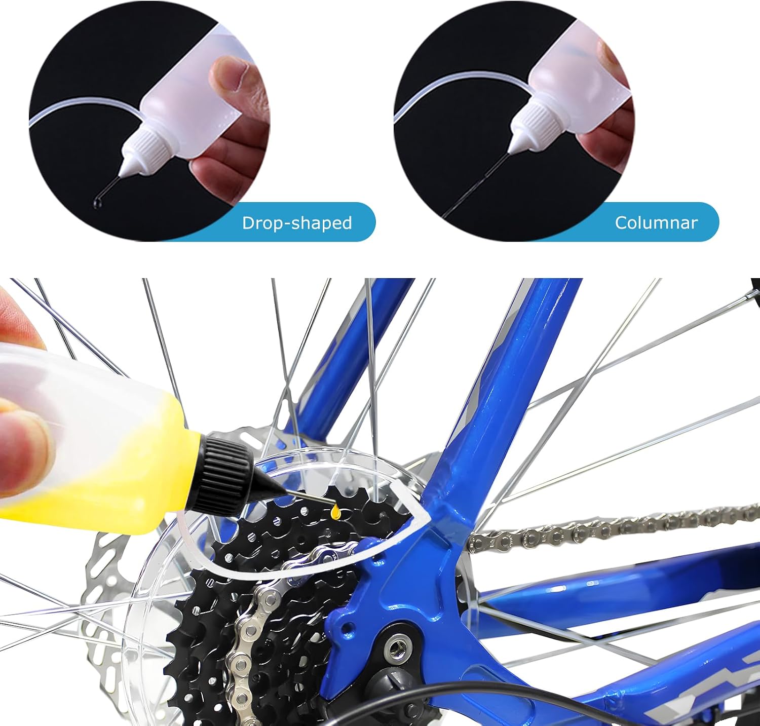 3 PCS Needle Tip Glue Bottle, 5ML Leak-Proof Precision Applicator Bottles with Funnel, Multi-Purpose Empty Squeeze Bottle for Car Maintenance and DIY Handicraft, Car Accessories image 4