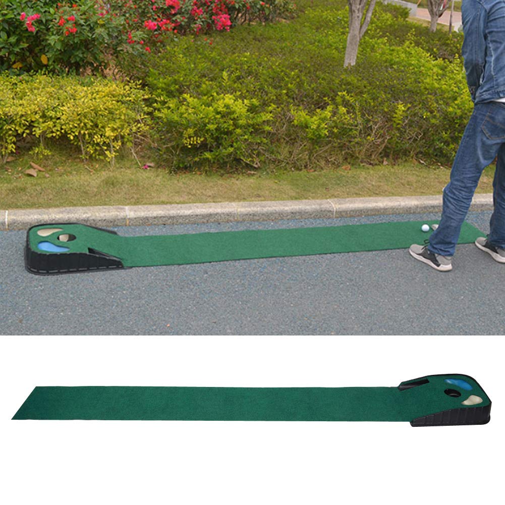 Puttingmatte mit automatischem Ballrücklaufsystem für drinnen und draußen