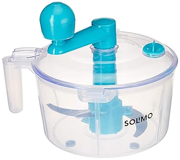 Amazon Brand - Solimo Plastic Atta/Dough Maker, Silver