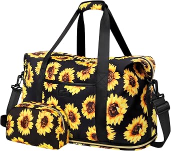 Expandable Travel Duffle Bags Large Weekend Night Bags Hospital bags for Women Men Toiletry Bag 20.5 Inch