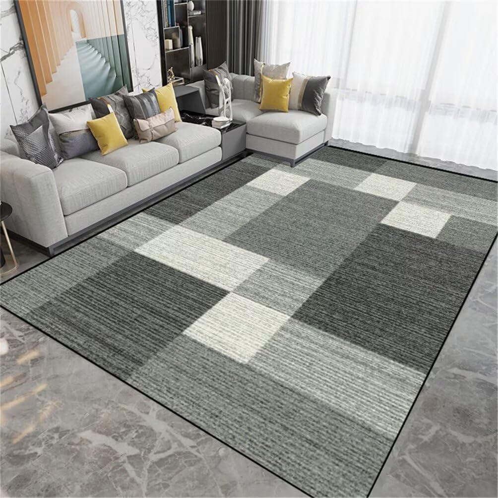 Tapis de couloir long vert 90x120cm idéal pour réchauffer une entrée sombre