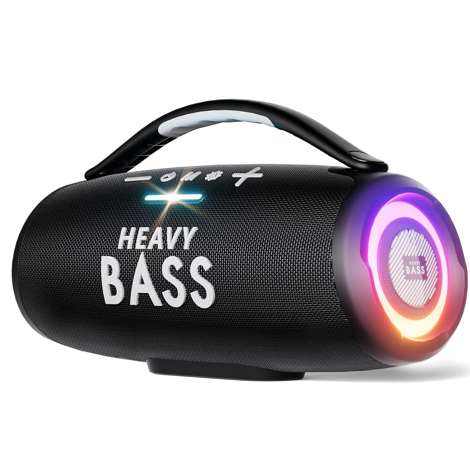 HEAVY BASS Speakers Bluetooth Wireless 80W Max Loud Portable Speaker with Bass 20H Playtime IPX6 Waterproof Dual Pairing