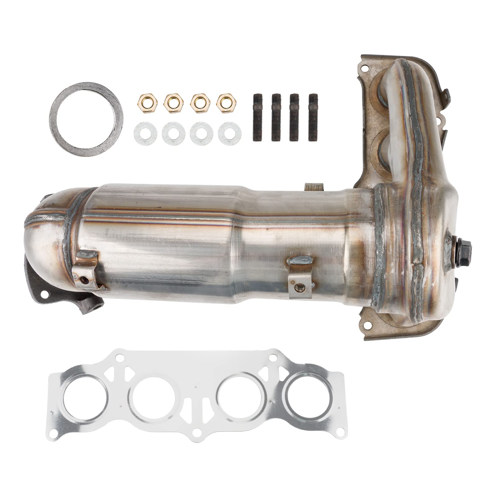 Stainless Steel Catalytic Converter for 2007-2009 Camry LE/SE/XLE/CE/Base 2.4L, Automotive Replacement Catalytic Converters 674-480, 674480 (EPA Compliant)