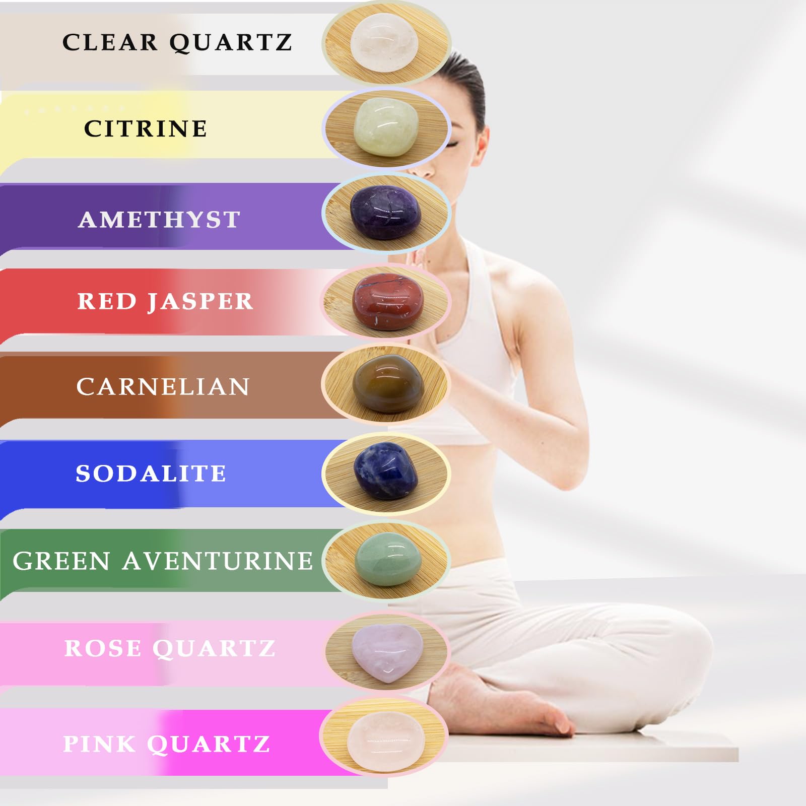 Crystals and Healing Stones, Healing Crystals, Chakra Stones,Crystals and Stones, Healing Crystals and Stones, Crystal Set, Crystal Gift Box