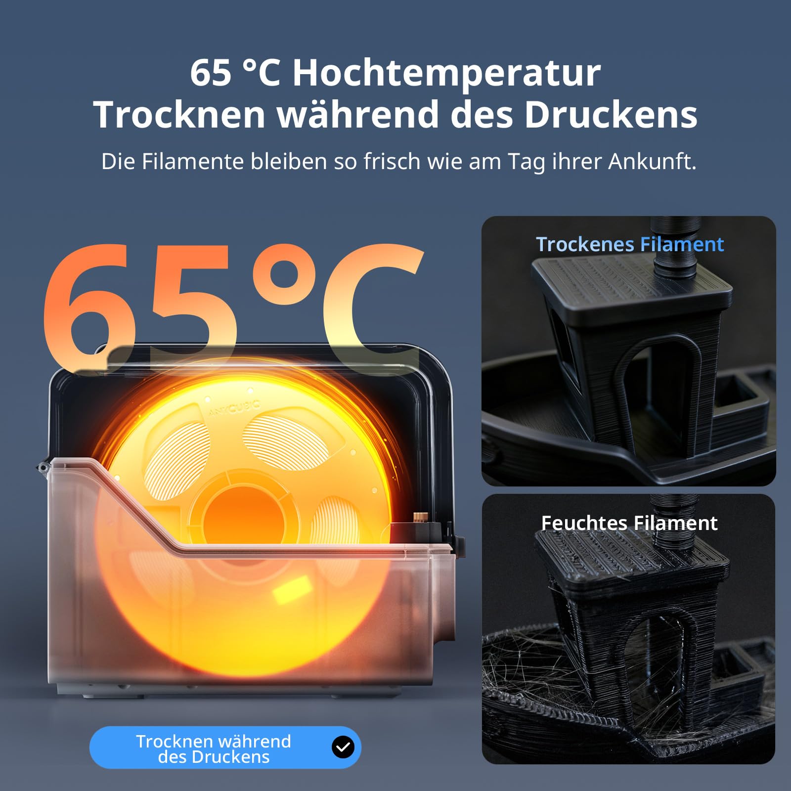 Anycubic Kobra X Combo 3D Drucker, 7 Farben-Druck, Weicher und Harter Multifilamentdruck, Intelligentes Drucken per Fernzugriff, Bis zu 19 Farbdruck für Einsteiger, Druckgröße 260 x 260 x 260 mm
