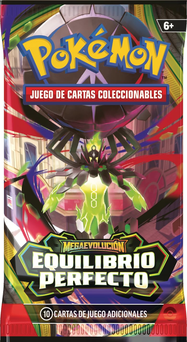 Pokémon: Lote de Sobres de Mejora de Megaevolución-Equilibrio JCC Pokémon (6 Sobres de Mejora)