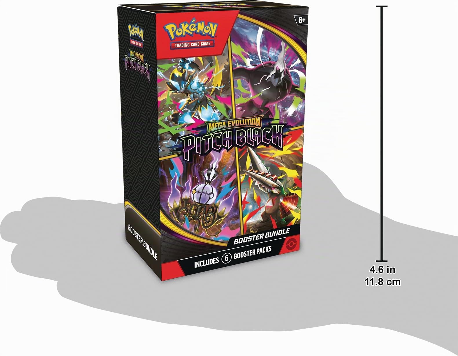 Mega Evolution Pitch Black ブースターバンドル Pokémon TCG: Mega Evolution—Pitch Black Booster Bundle | Booster