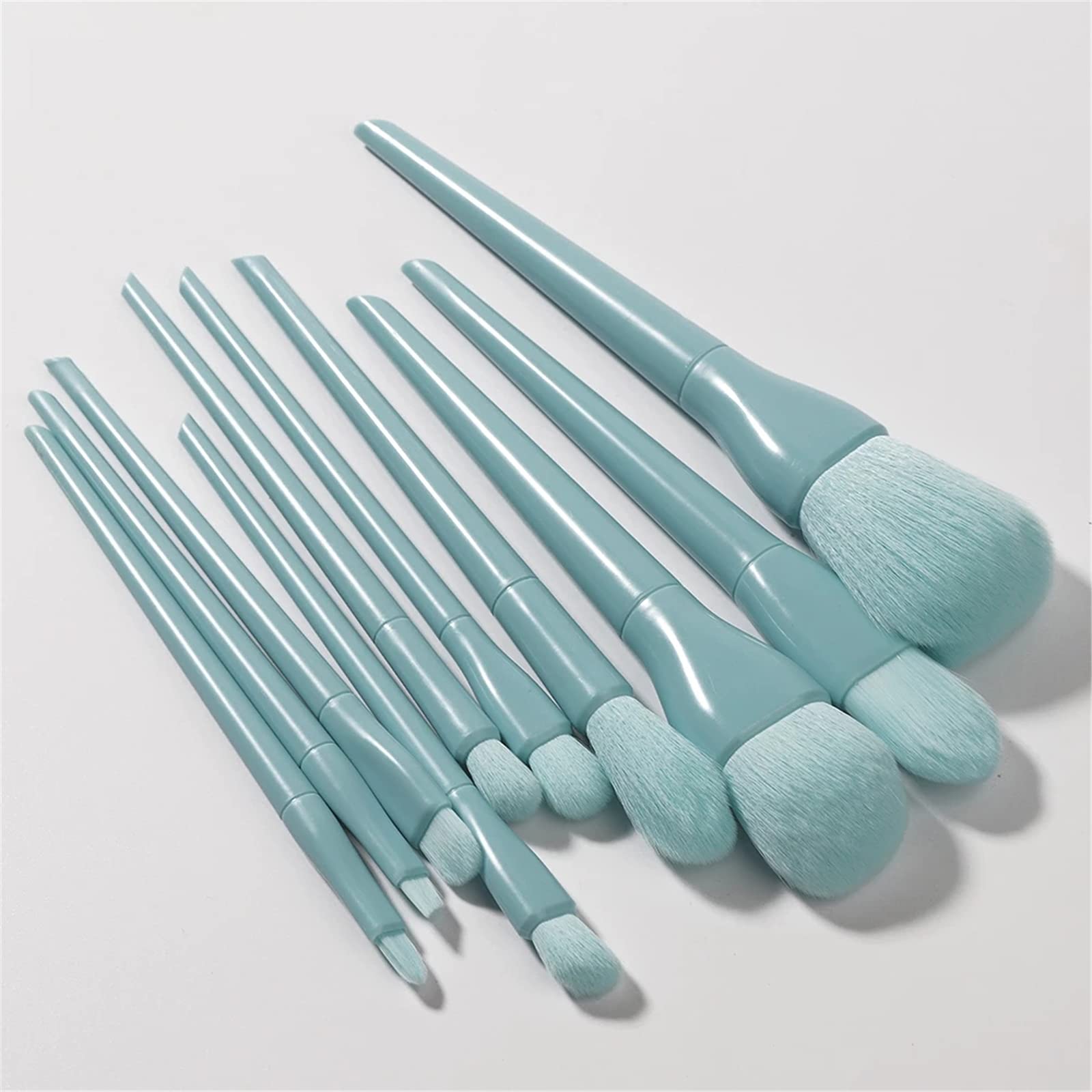 Make-up-Pinsel-Set 10 Make-up-Bürsten Set Faser Weiche Haare Blush Eye Shadow Pinsel Professional