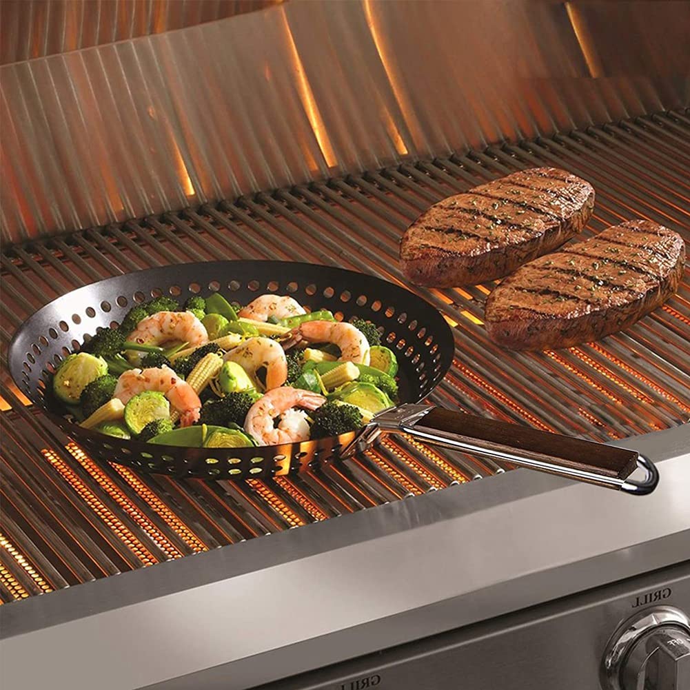 GRIGLIA PER BARBECUE Con Secchio, Griglia A Carbone Antivento Per
