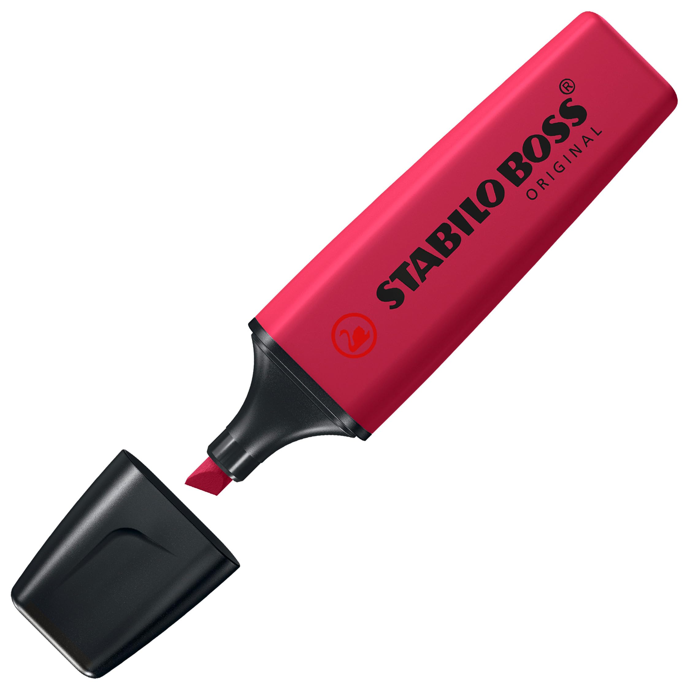 STABILO BOSS Highlighter Pen | 1 Piece | Naturecolors | Wild Flower | Burgundy