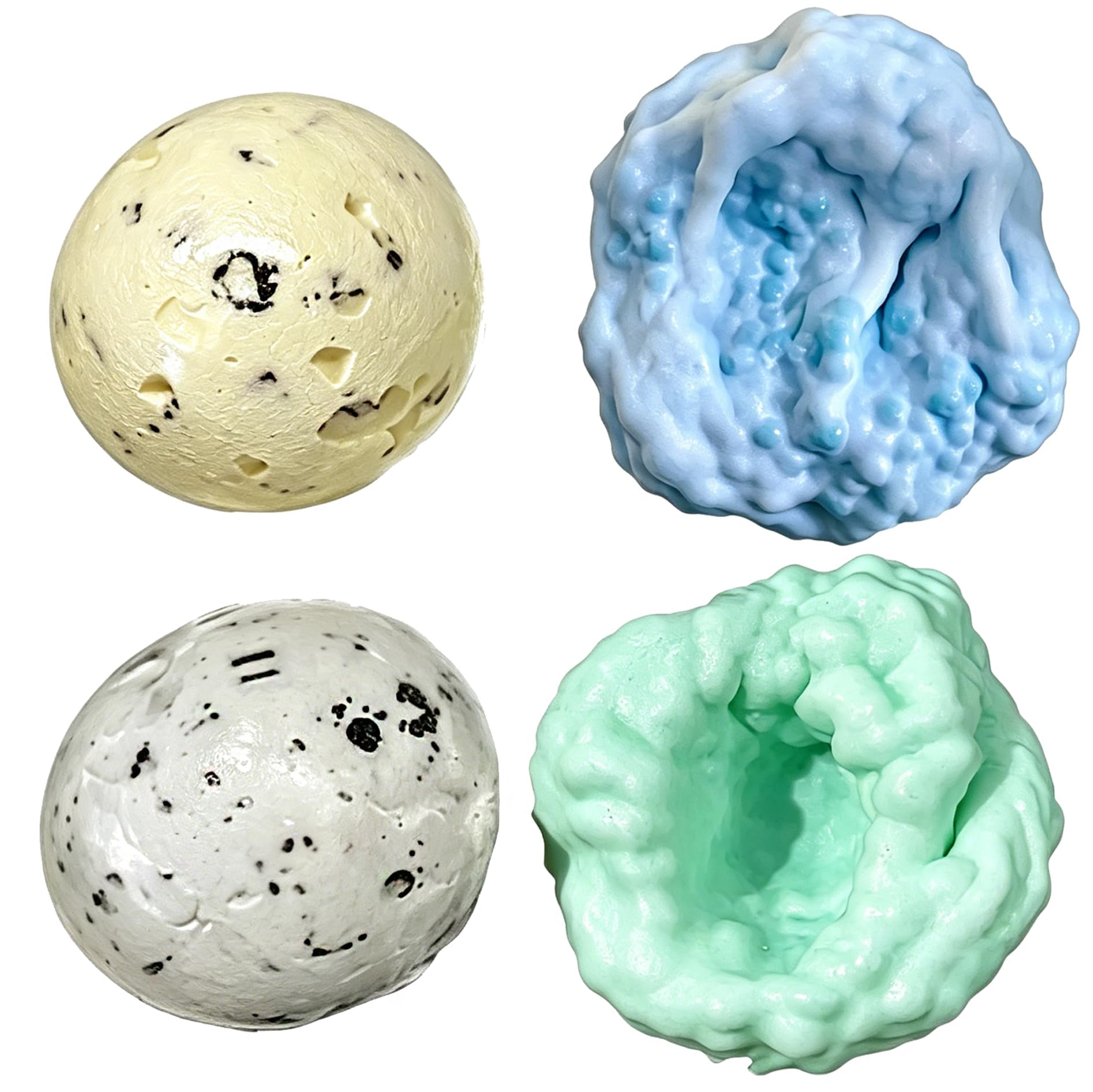 4PCS Crunchy Squishy Fidget Toys Set, Squeezy Squishy Cheap Squishies Cheap