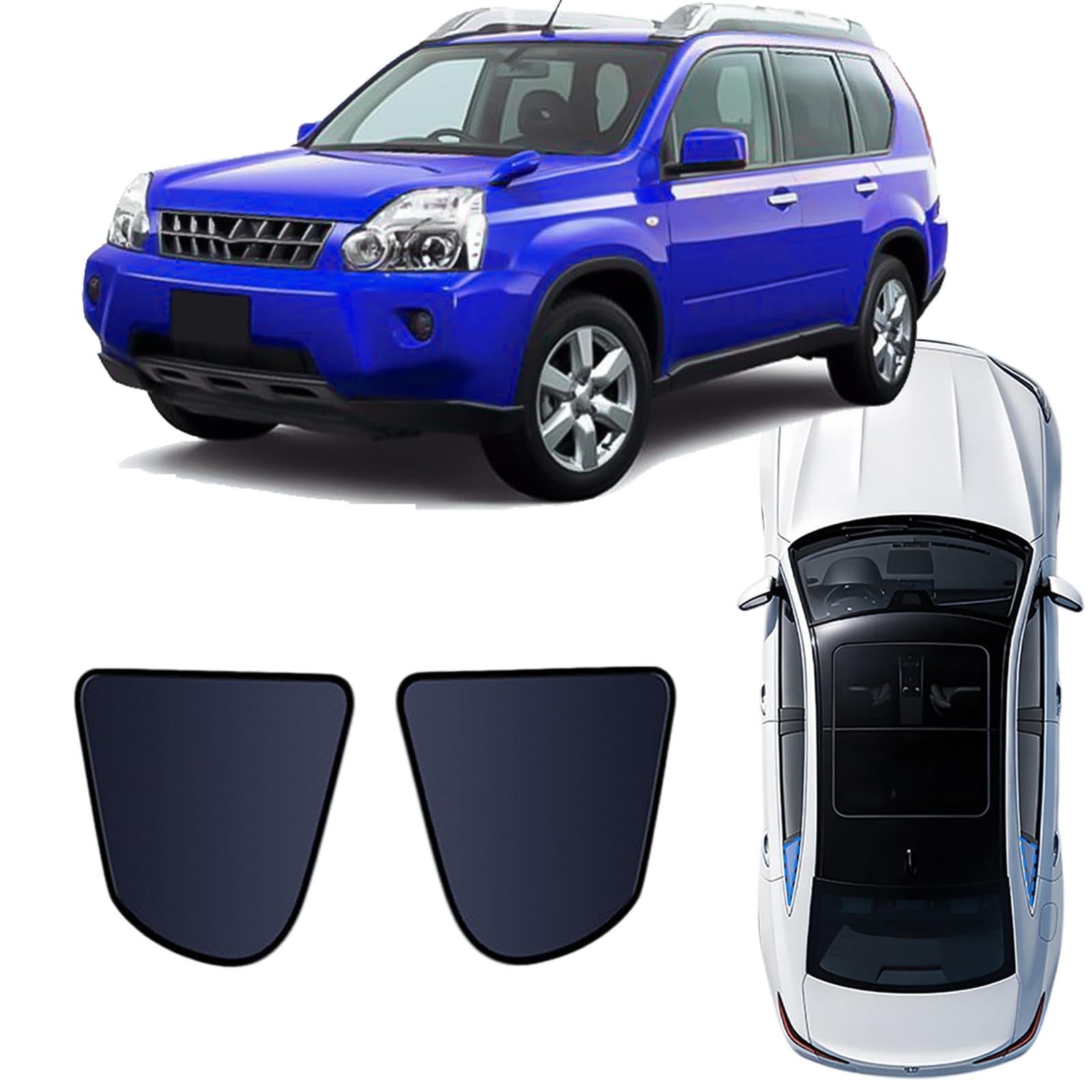 Pare soleil voiture Nissan X-Trail évite la chaleur et les UV en voyage