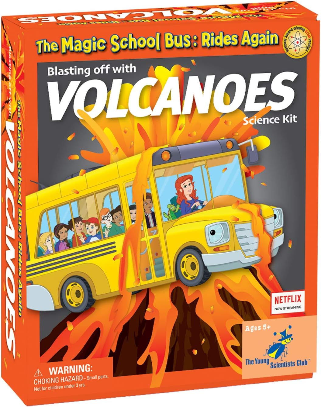 The Magic School Bus: Blasting off with Erupting Volcanoes Brown, 10.5 Inch