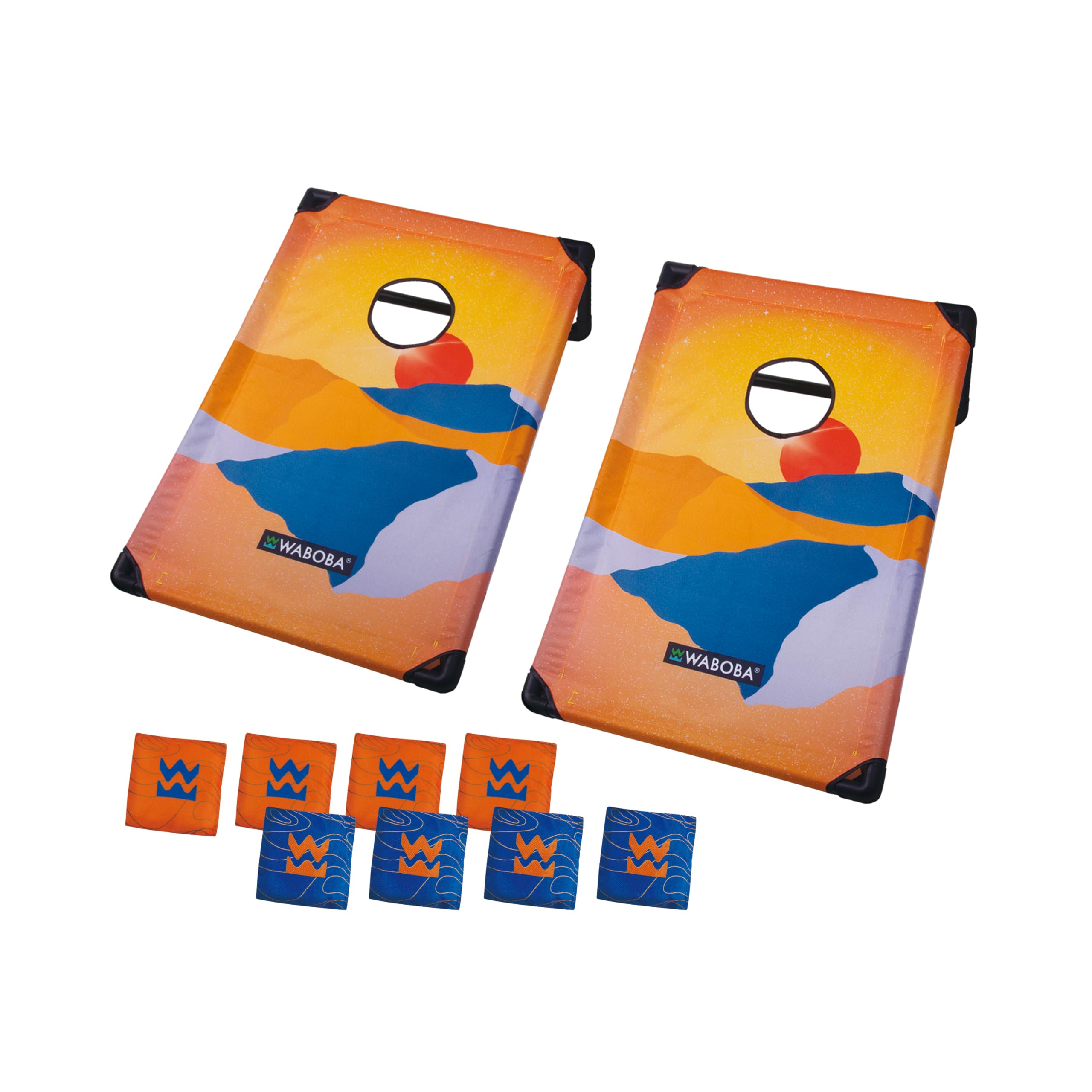 Waboba Cornhole Spielset - Leichtes Reisespiel für Outdoor-Spaß