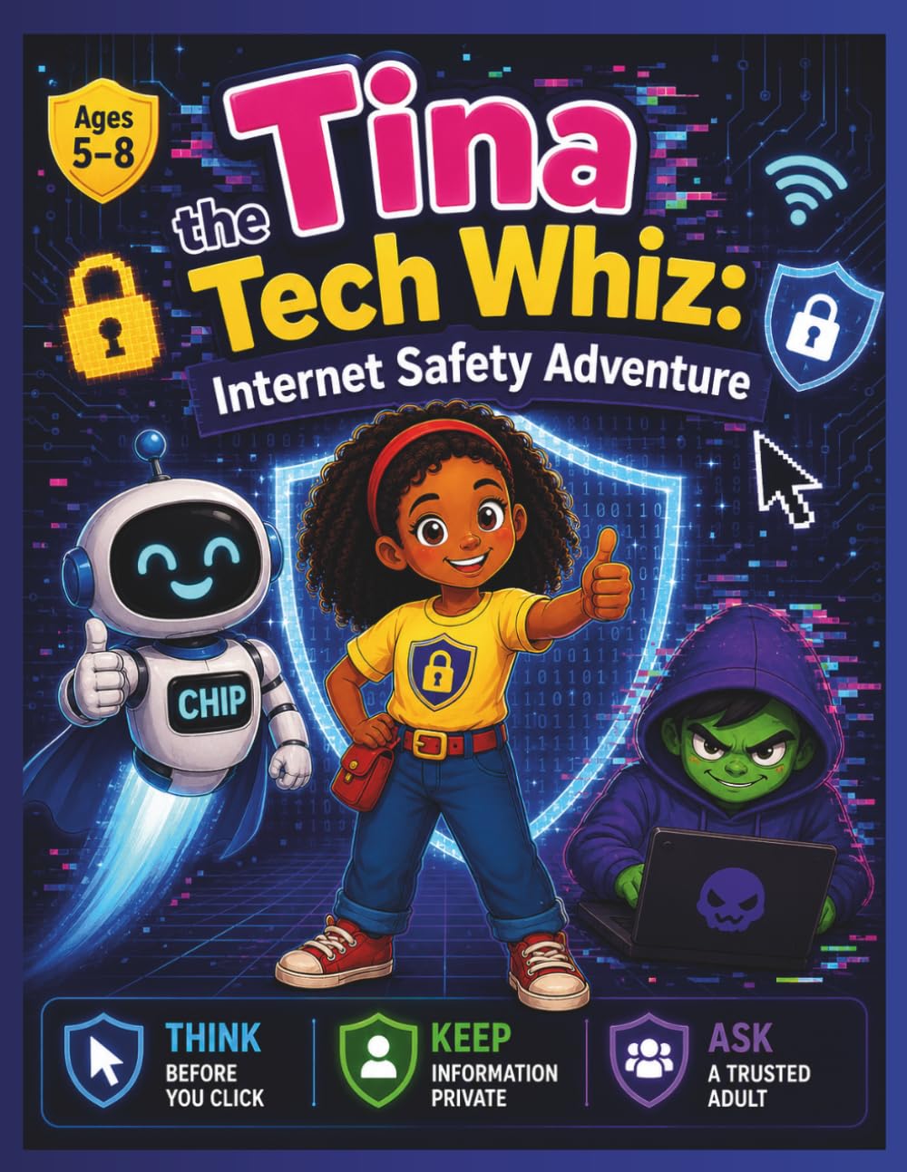 Tina the Tech Whiz: Internet Safety Adventure