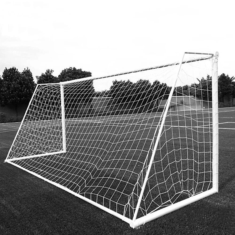 Tornetz Fußballnetz, 6 Größen, Fußball-Torpfostennetz, Fußballzubehör, Outdoor-Sport-Trainingsgerät, 7,3 x 2,4 m/3, 1,8 m/2, m
