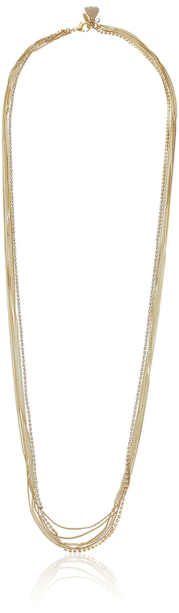 Lonna & Lilly"Classics" Multi-Row Gold-Tone Chain Necklace, 36"