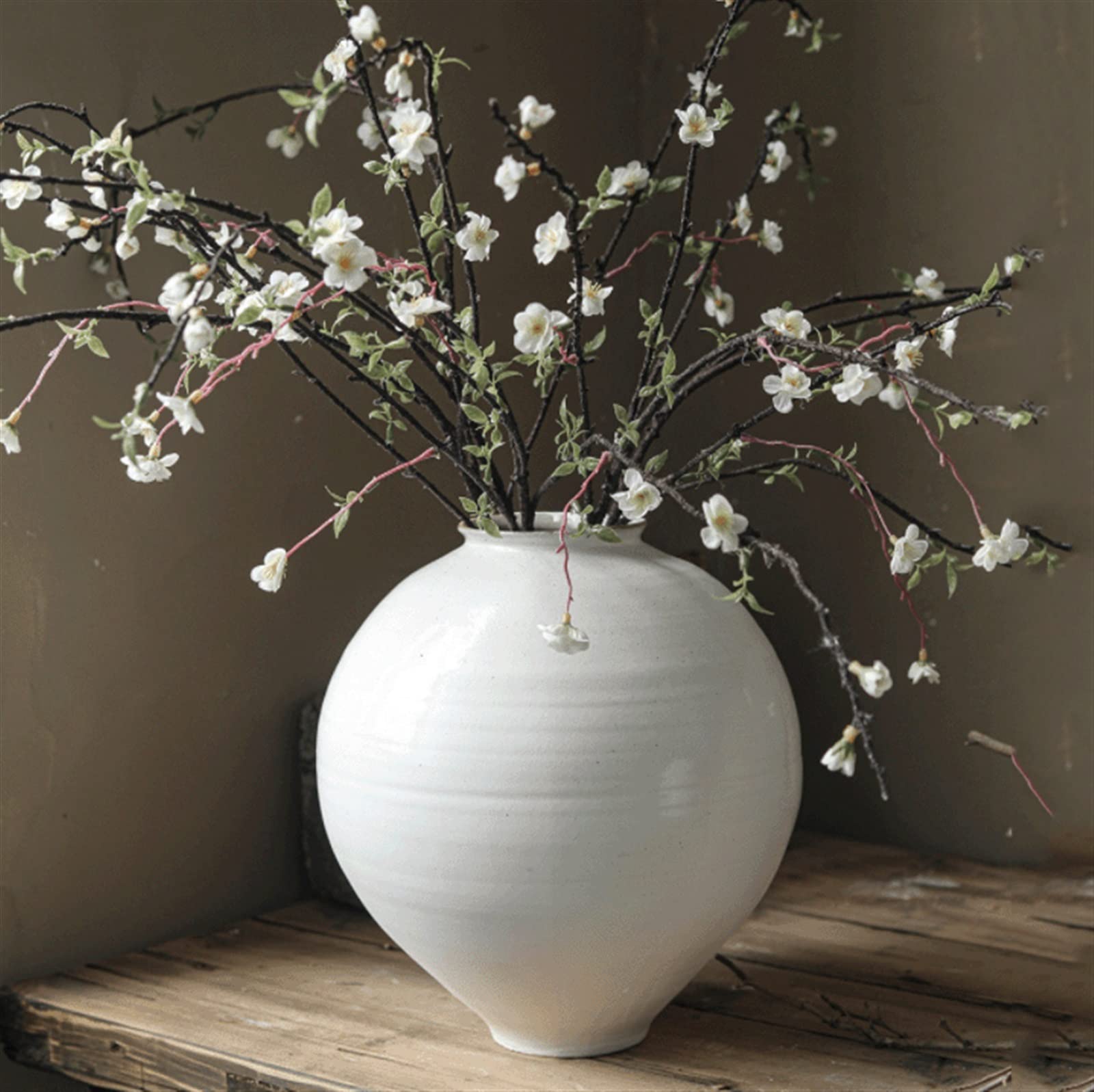 Jarrone Florero de Cristal Azul Creativo, decoración Moderna for Sala de Estar, Mesa de té, Escritorio, arreglo de Flor hidropónica, Botella Decorativa Maceta