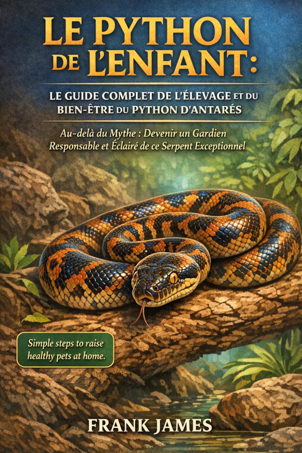LE PYTHON DE L'ENFANT : LE GUIDE COMPLET DE L'ÉLEVAGE ET DU BIEN-ÊTRE DU PYTHON D'ANTARÈS: Au-delà du Mythe : Devenir un Gardien Responsable et Éclairé de ce Serpent Exceptionnel