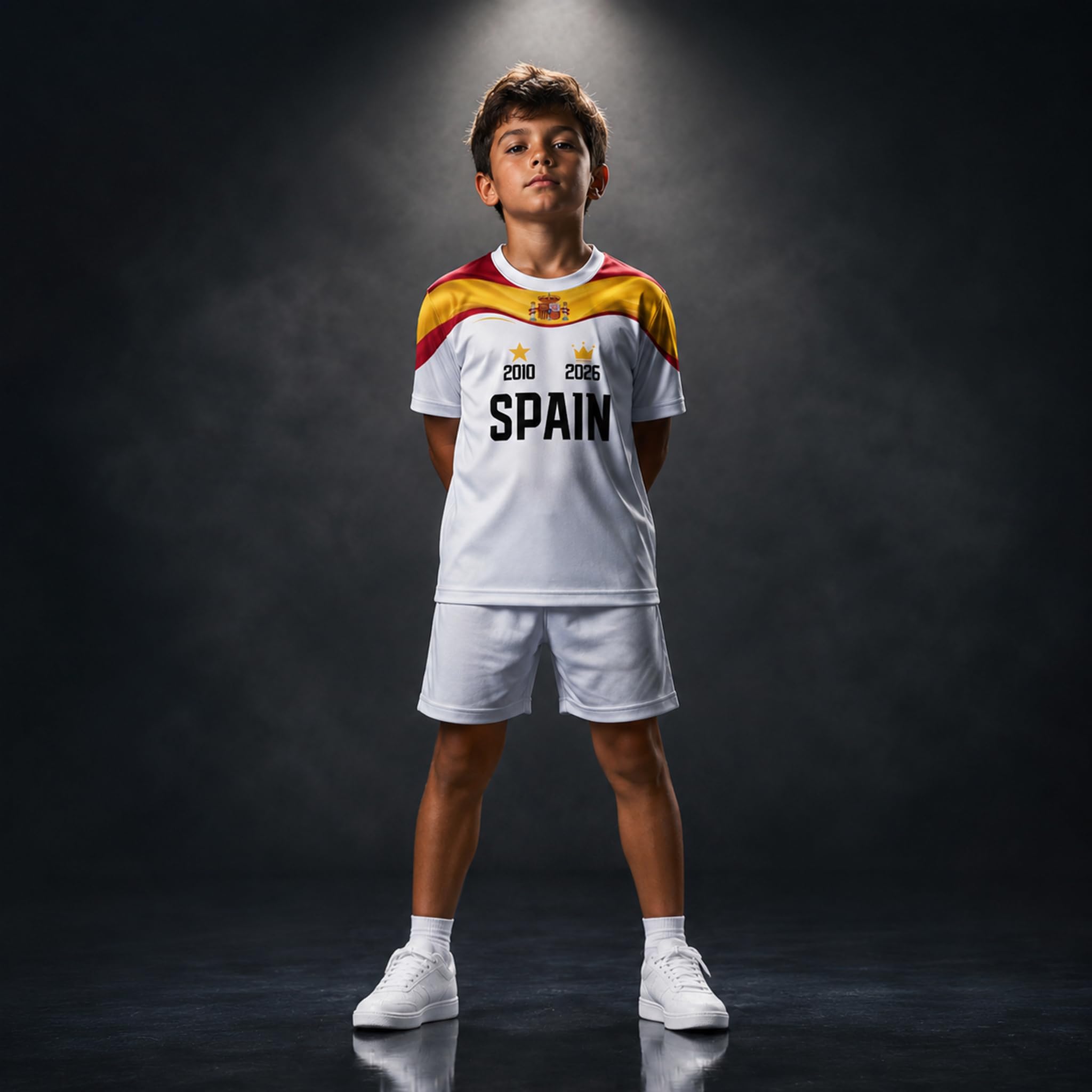 Genérico Mundial De 2026 Camiseta Futbol Personalizada, Camisetas De Futbol con Nombre y Número Personalizables para Adultos Niños,País Camisetas Años De Glorias y Expectación Ante 2026