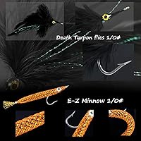 Vista 6 de M MAXIMUMCATCH Maxcatch Predator Big Game y caña de pescar con mosca de agua salada: 7'11''/9'2''/10', 4 piezas, 8/9/10/11/12