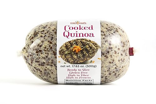 Quinua precocida, vegana, proteína vegetal completa, sin gluten, baja en reemplazo de arroz glucémico, 3 paquetes (1.1 libras cada uno)