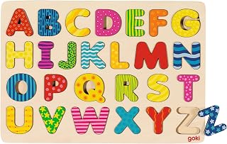 Alphabet-Holzpuzzle, 26 Teile