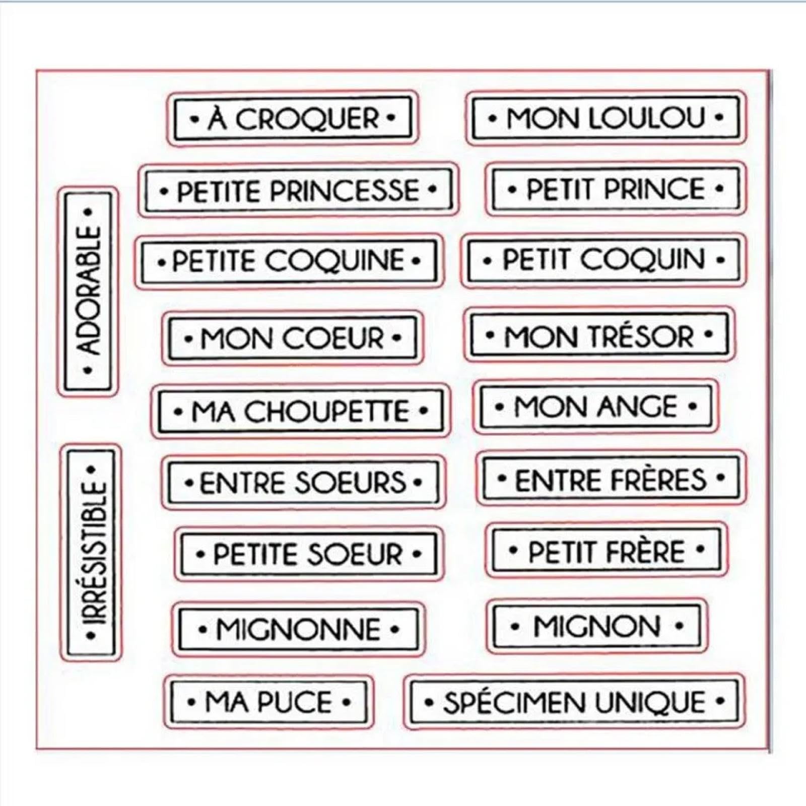 Tampons transparents style feuille pour immortaliser vos plus beaux souvenirs d'album
