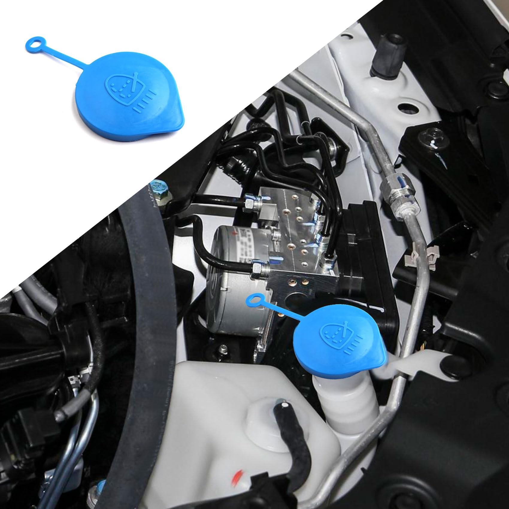 Windshield Washer Fluid Reservoir Cap - Wiper Fluid Replaceent...