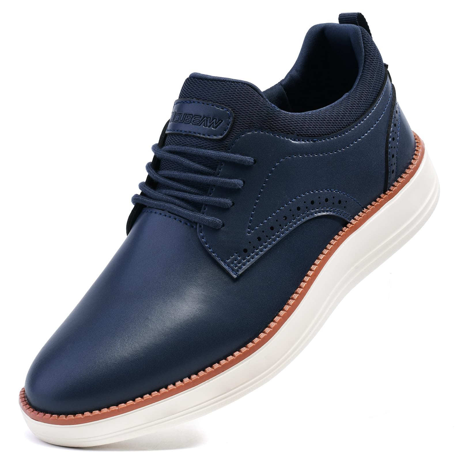 Mens Dress Sneakers Oxfords Shoes Business Wingtip Casual Walking Brogue Shoes