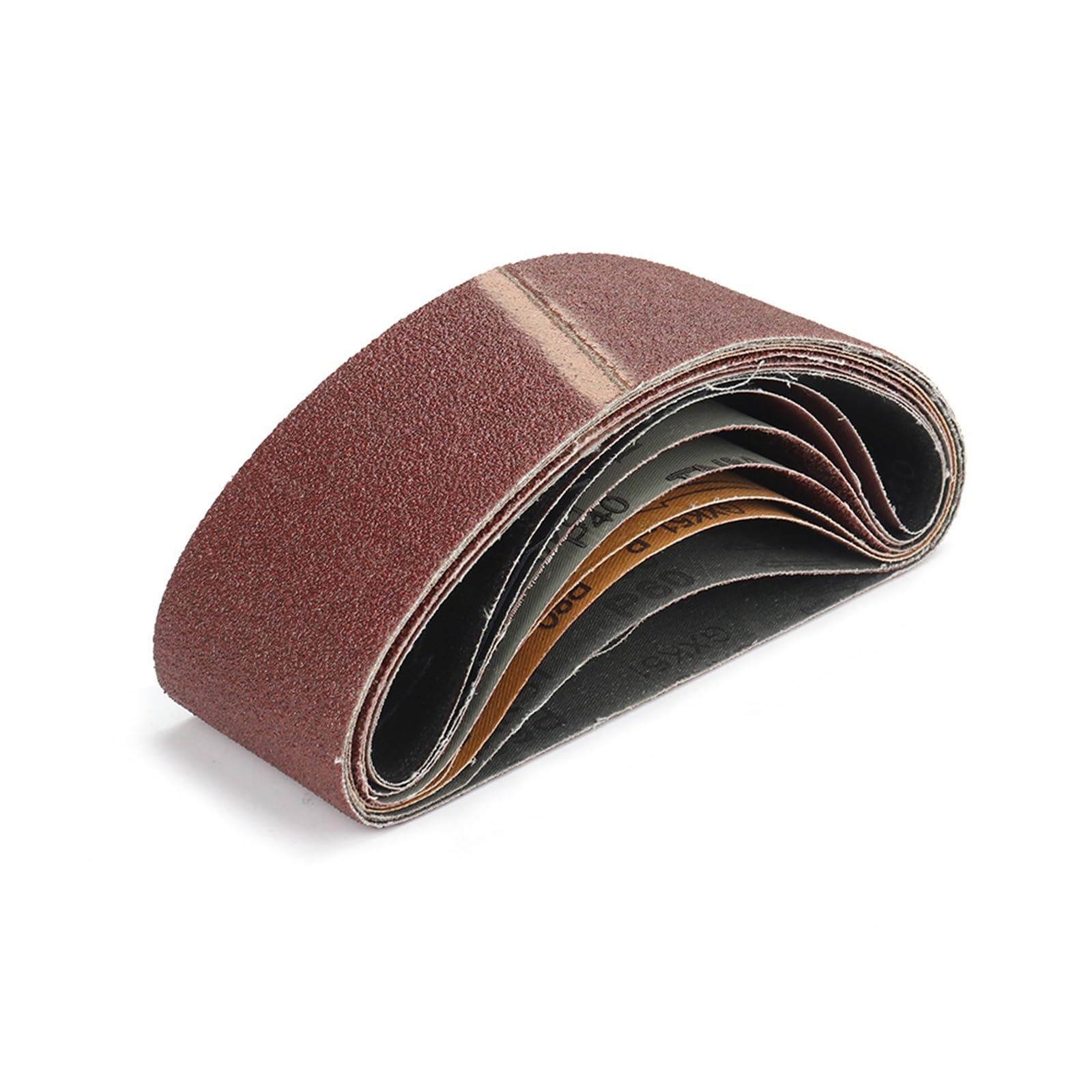 Schleifbänder 20 Stück 75 x 533 mm (3 21 Zoll) Schleifbänder, Körnung 40/60/80/120/180/240/320, Aluminiumoxid-Schleifband for Holzbearbeitung(240)