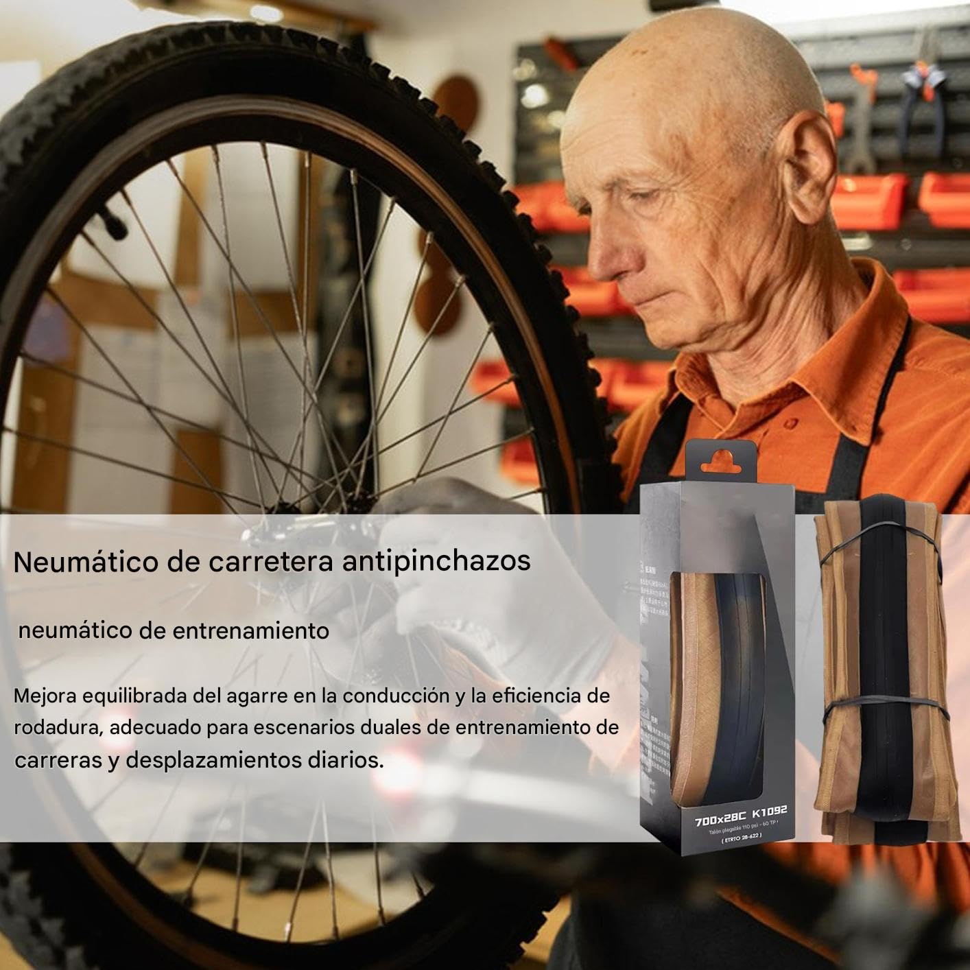 Pneumatici da montagna, da strada, 700 x 28c, ultraleggeri, pieghevole, anti-foratura, per sport, ciclismo, uso urbano, pignone fisso, giovani, uomini e donne