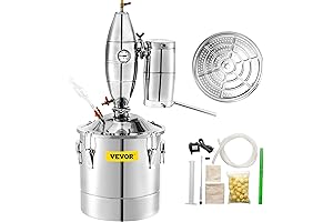 Vevor 18.5 Gallon Alcohol Still: Craft Premium Spirits with Ceramic Balls