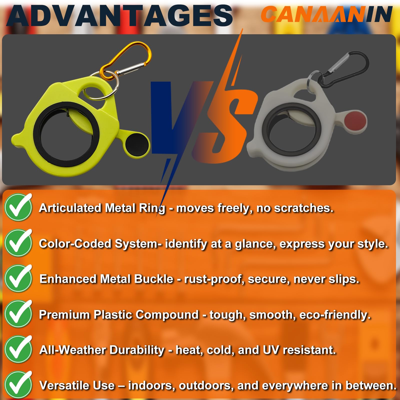 Zip Tie Holder Cable Tie Holder for Tool Belt Color-Coded — Amazon image 5
