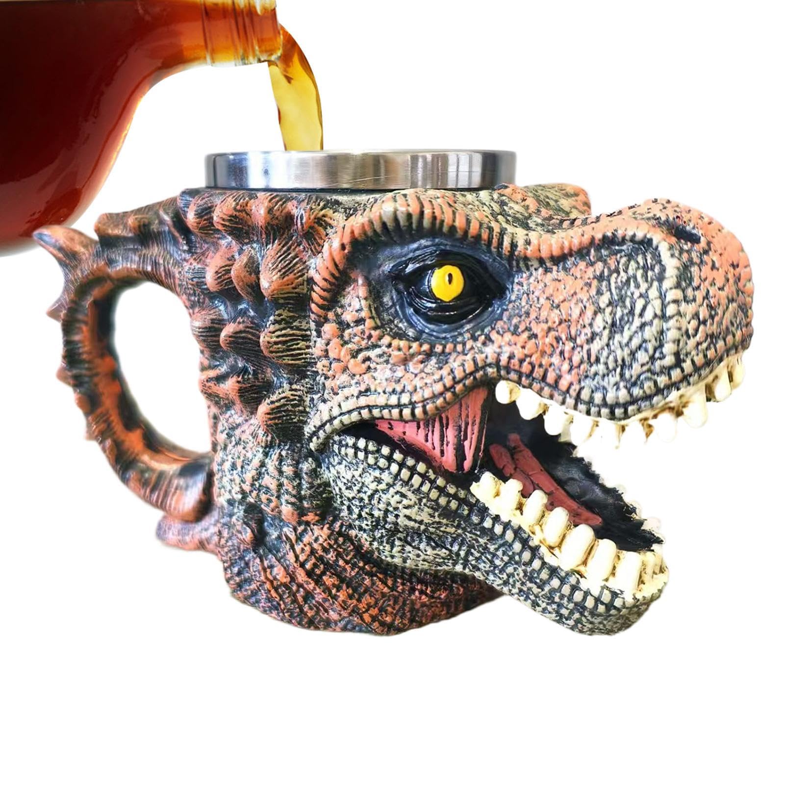 Taza de dinosaurio 3D original para regalo de cumpleaños a amigos y familia