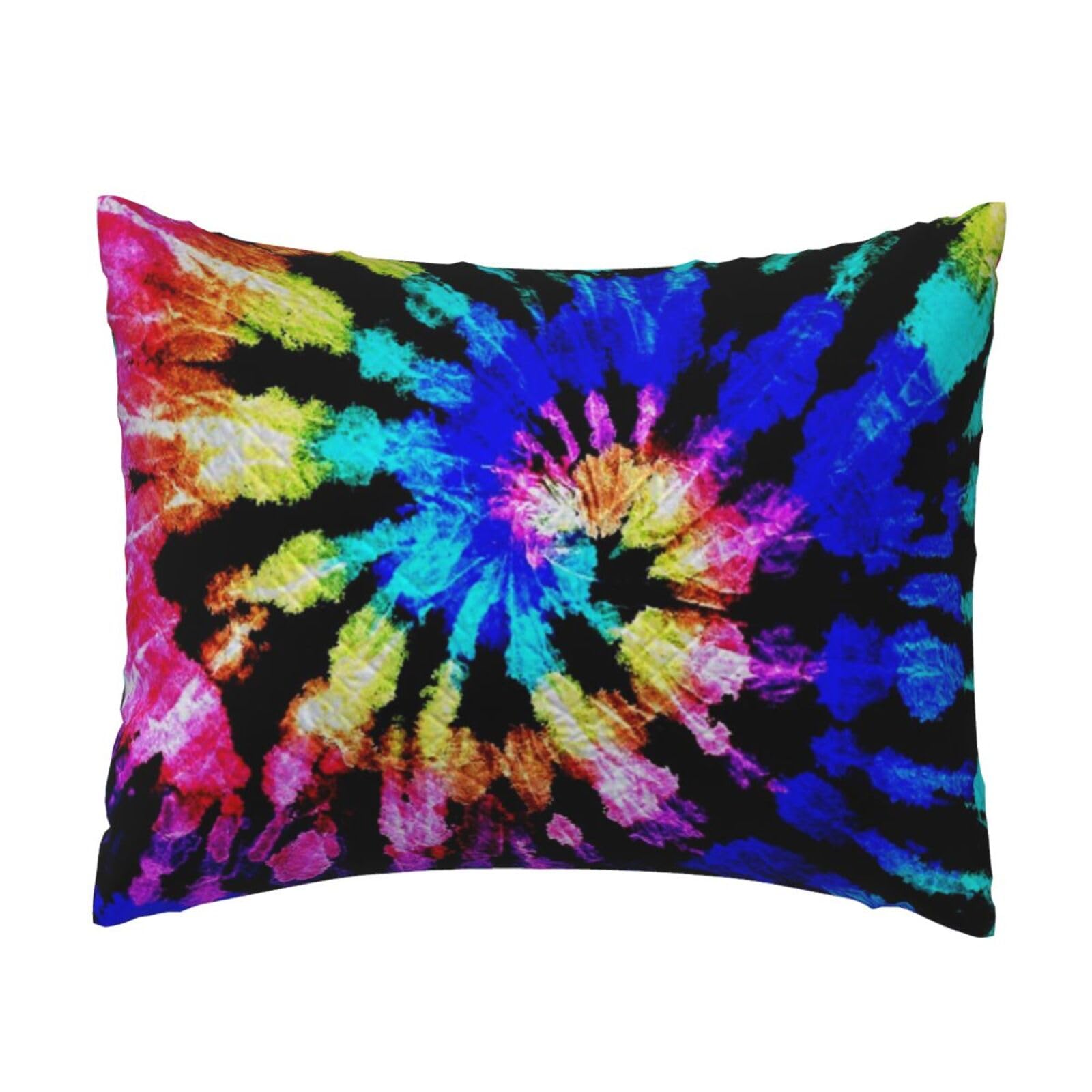 GSGCSBYMLG Tie Dye printed Pillow Case 20x26in Cushion Cover