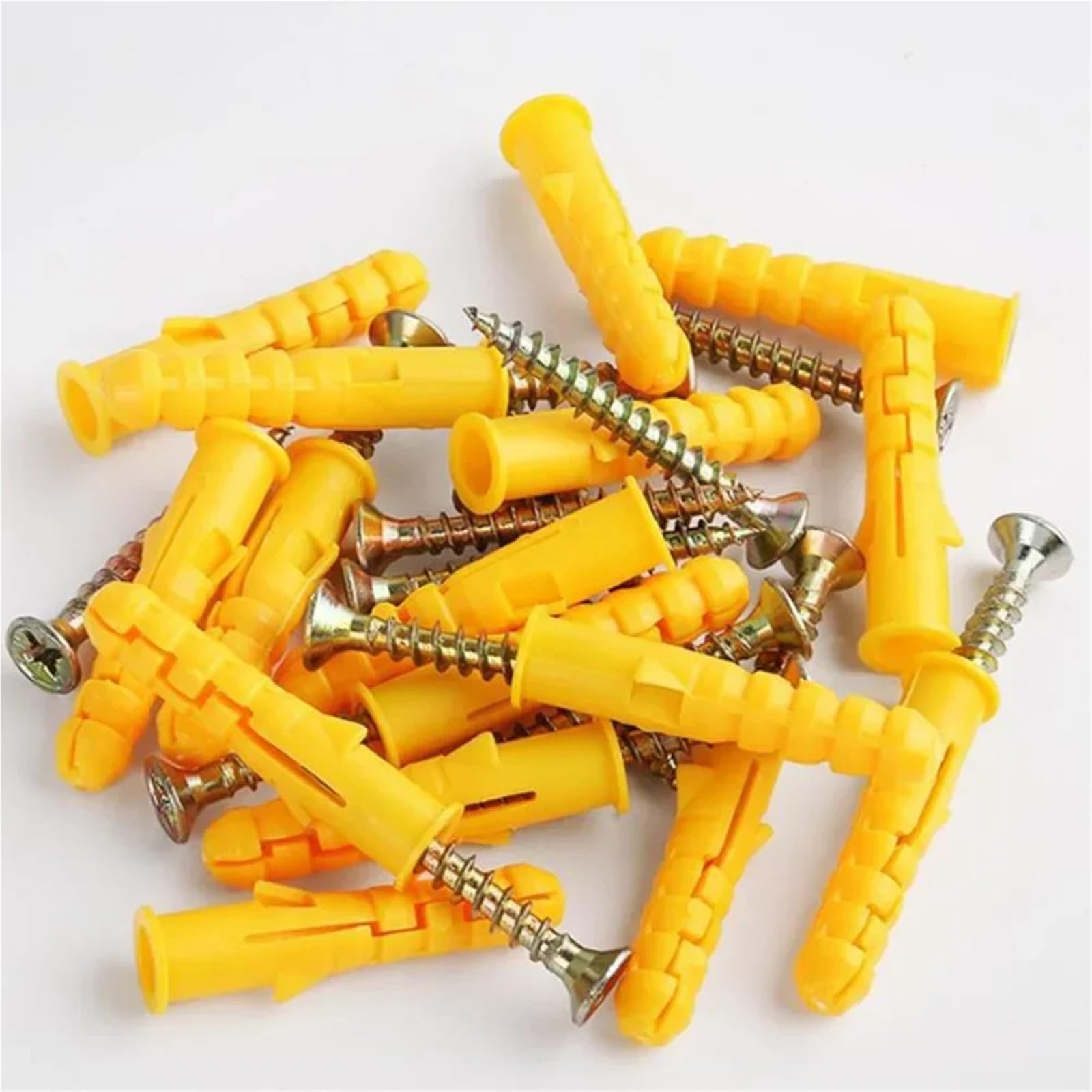 Tacos Pared M6 M8 M10 Tornillos Galvanizados Ancla for Paneles De Yeso Y Kit Surtido De Tornillos Anclas De Pared(M6 80mm (50pcs))